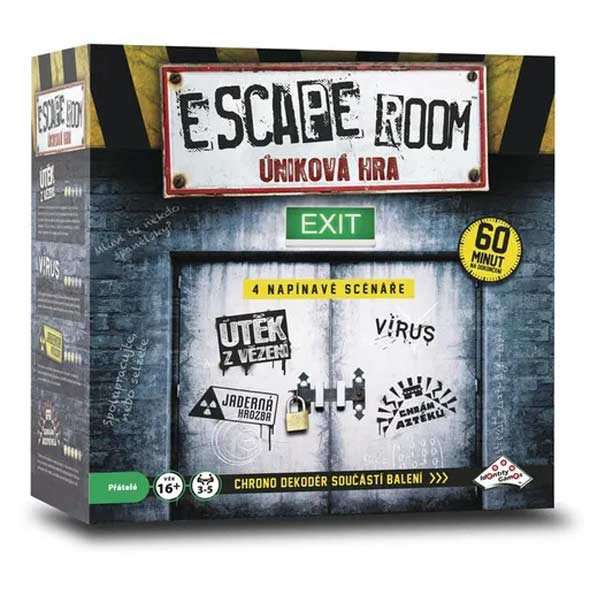 ESCAPE ROOM: uniková hra Rodinná edice - 3 scénáře