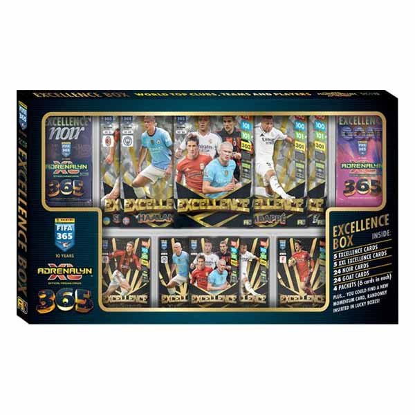 Fotbalové karty Panini FIFA 365 2024/2025 Adrenalyn karty EXCELLENCE BOX