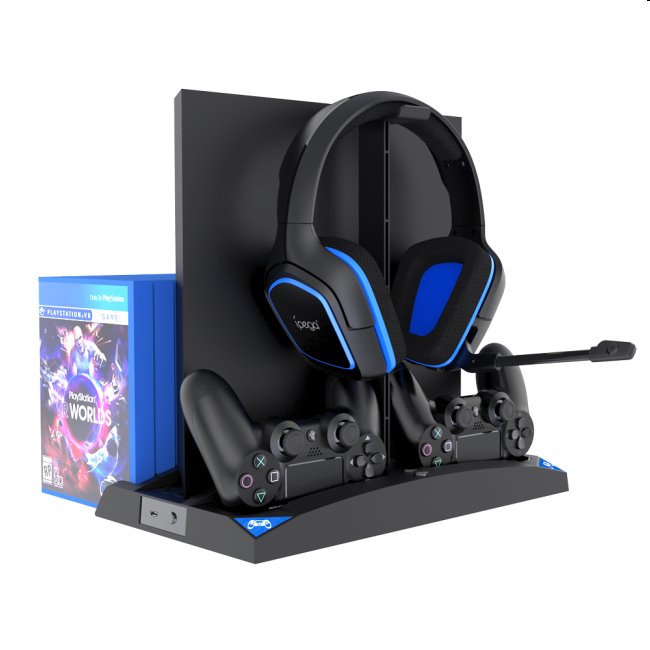 iPega P4009 PlayStation 4, Dualshock, Headset dock, vystavený, záruka 21 měsíců