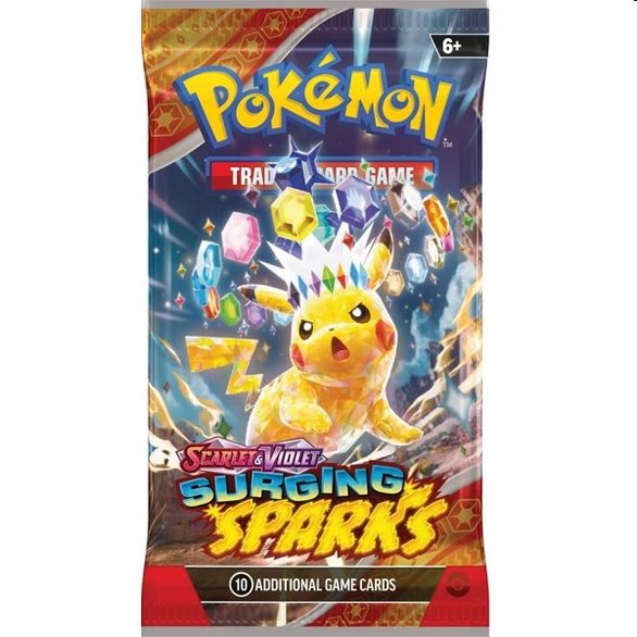 Kartová hra Pokémon TCG: Scarlet & Violet Surging Sparks Booster (Pokémon)