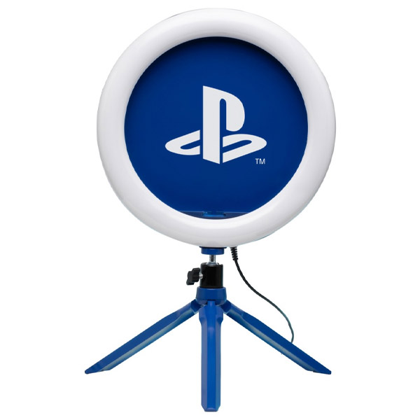 PlayStation lampa pro streamování s držákem na telefon