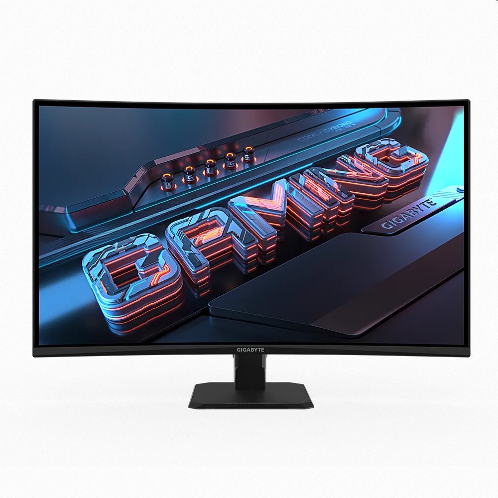 GIGABYTE LCD GS32QCG GAMING Monitor 31.5" QHD 2560x1440, VA 1500R, 170Hz, 2xHDMI, DP