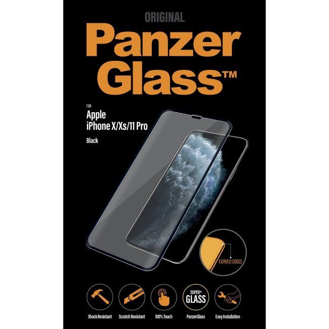 PanzerGlass Case Friendly for Apple iPhone 11 Pro/Xs/X, černý, rozbalený, záruka 24 měsíců