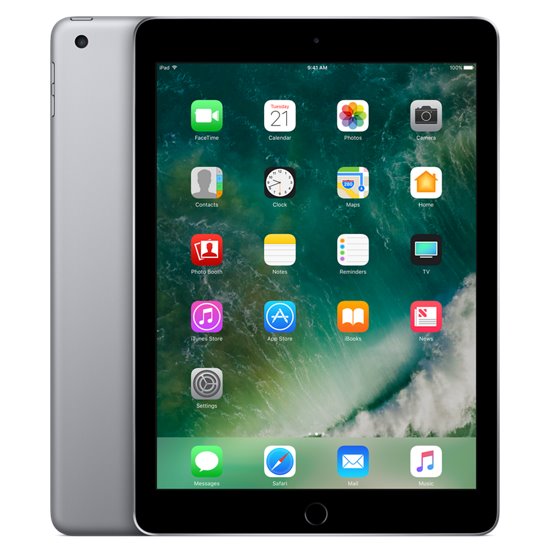 Apple iPad 9.7 (2018), 128GB Wi-Fi Space Gray, Třída A - použité, záruka 12  měsíců