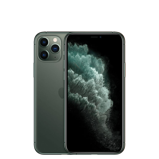 Apple iPhone 11 Pro 512GB, midnight green, Trieda C - použité, záruka 12 mesiacov