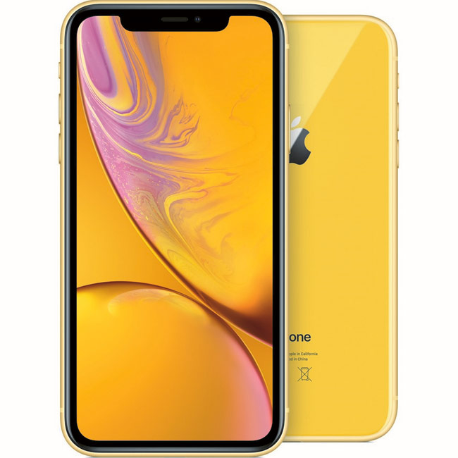 iPhone XR, 256GB, žlutá