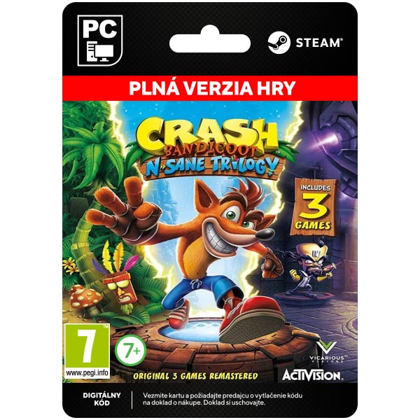 Crash Bandicoot N.Sane Trilogy[Steam]