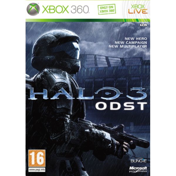 Halo 3: ODST[XBOX 360]-BAZAR (použité zboží)