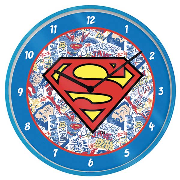 Hodiny Logo Superman (DC)