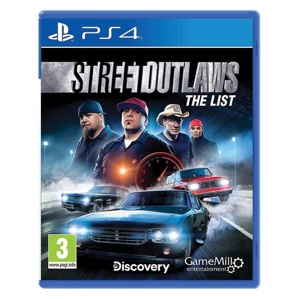 Street Outlaws: The List[PS4]-BAZAR (použité zboží)