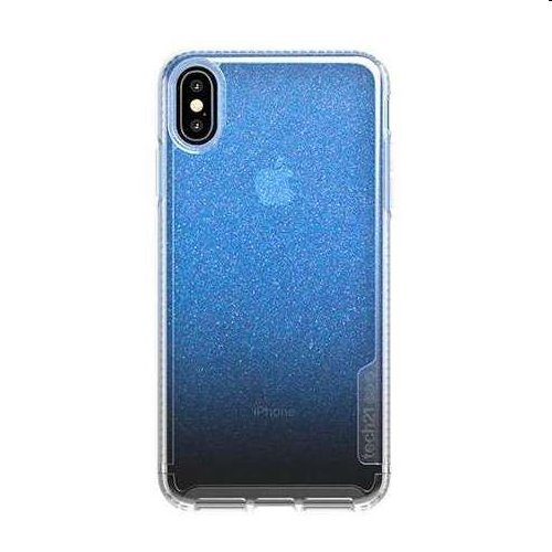 Tech21 kryt Pure Shimmer pre iPhone XS, blue