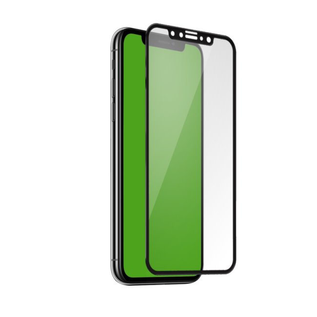 Tvrzené sklo SBS 4D Full Glass s aplikátorem pro iPhone 11 Pro/XS/X, black