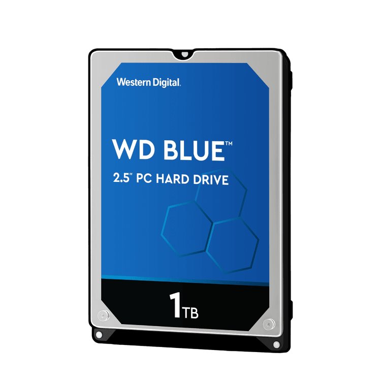 WD HDD Blue, 1TB, 2.5"