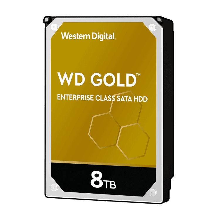 WD HDD Gold, 8TB, 3.5"