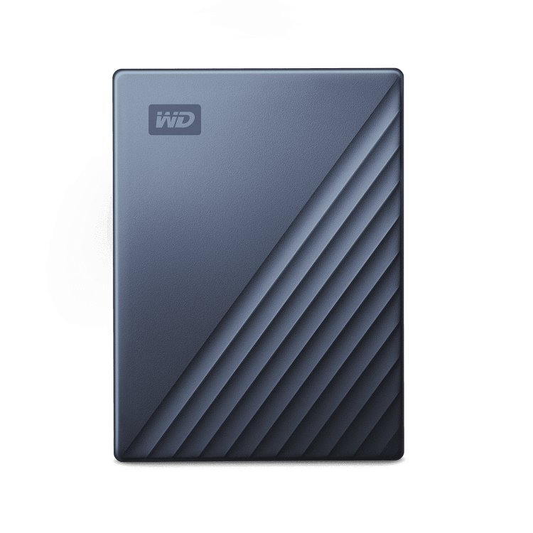 WD HDD My Passport Ultra, 4TB, USB-C, Grey