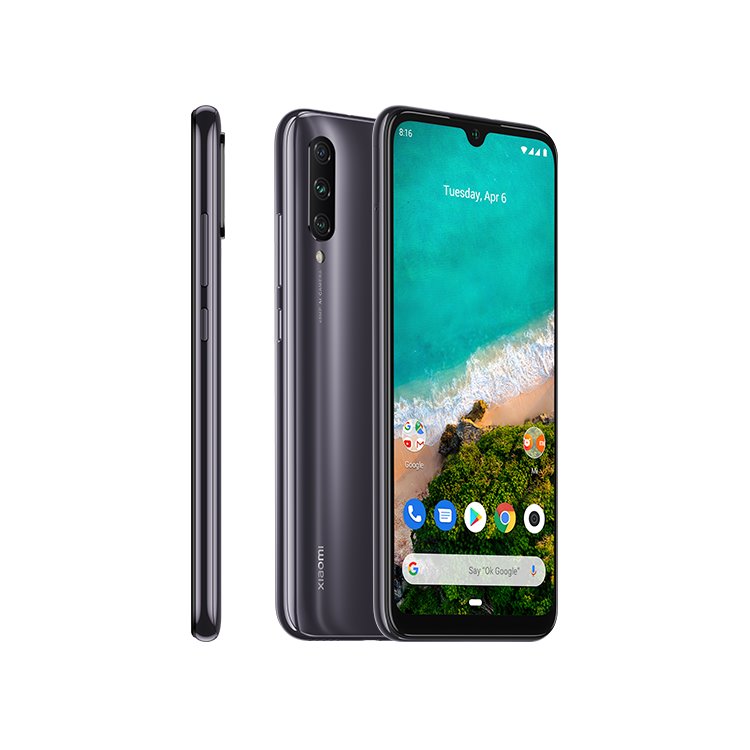 Xiaomi Mi A3, 4/64GB, More than White, Třída A – použité, záruka 12 měsíců