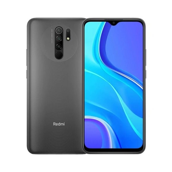 Xiaomi Redmi 9, 4/64GB, sivá, Třída C – použité, záruka 12 měsíců