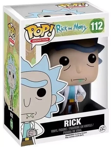 POP! 
 Rick s lahví (Rick and Morty)