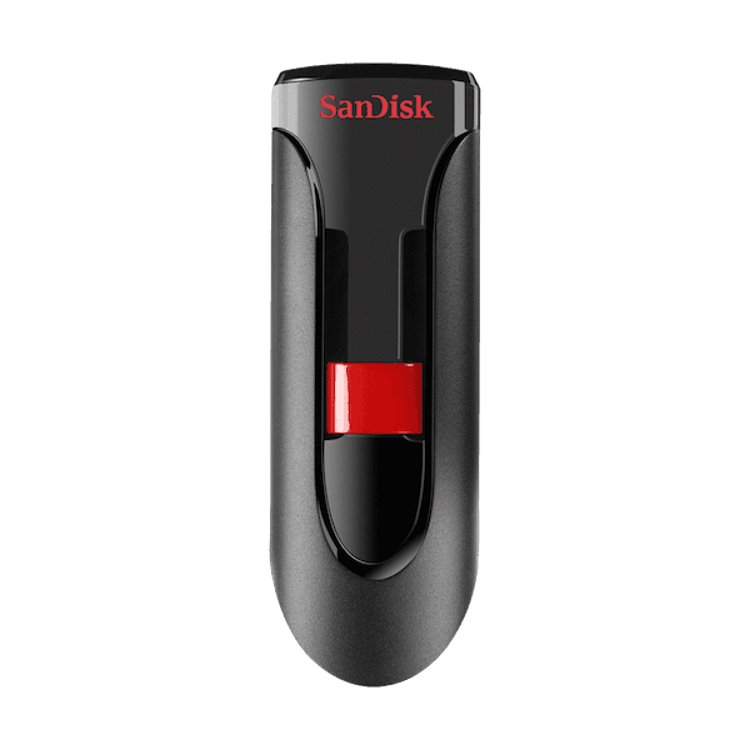 USB klíč SanDisk Cruzer Glide, 128GB, USB 2.0 (SDCZ60-128G-B35)