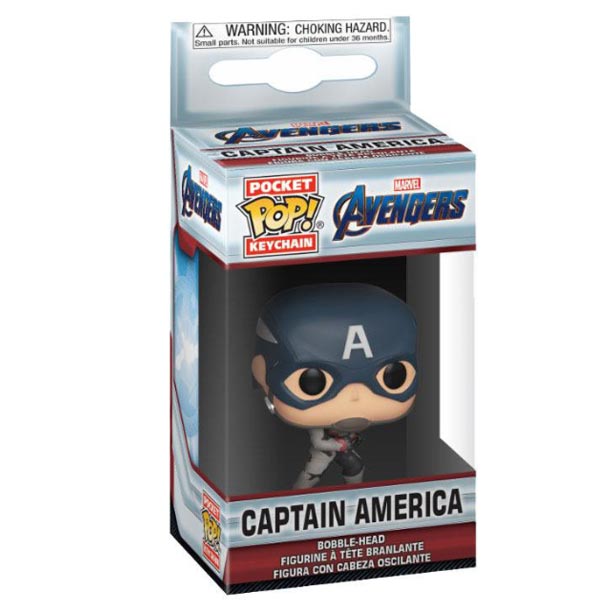 POP! Klíčenka Captain America - Marvel Avengers (Marvel)