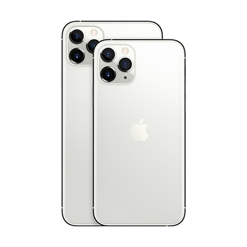 iPhone 11 Pro Max, 64GB, stříbrná