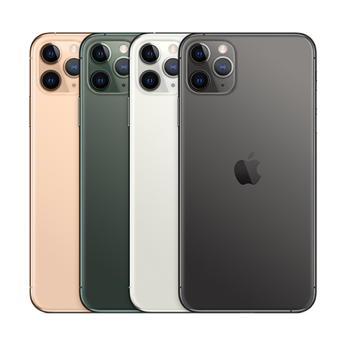 iPhone 11 Pro Max, 64GB, stříbrná