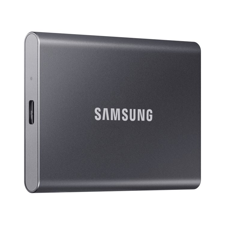 Samsung SSD T7, 1TB, USB 3.2, gray