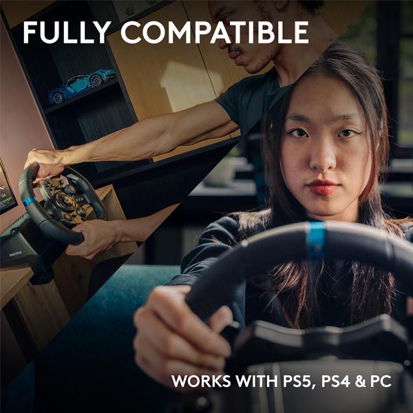 Logitech G923 závodní volant a pedály pro PS4 a PC Logitech G923 závodní volant a pedály pro PS4 a PC