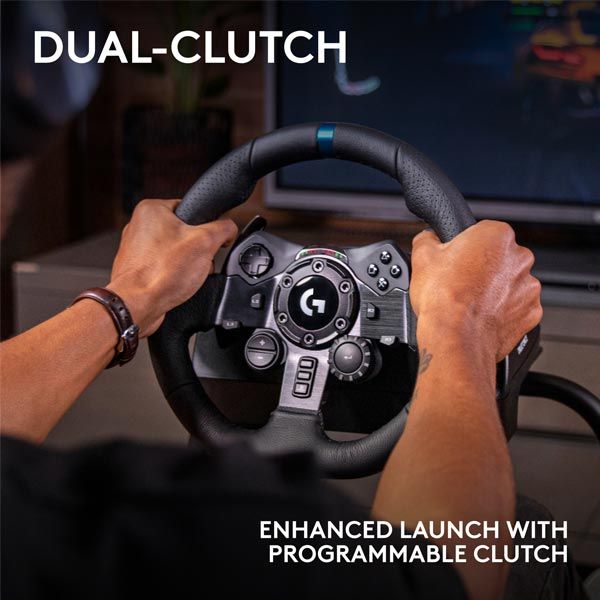 Logitech G923 závodní volant a pedály pro PS4 a PC Logitech G923 závodní volant a pedály pro PS4 a PC