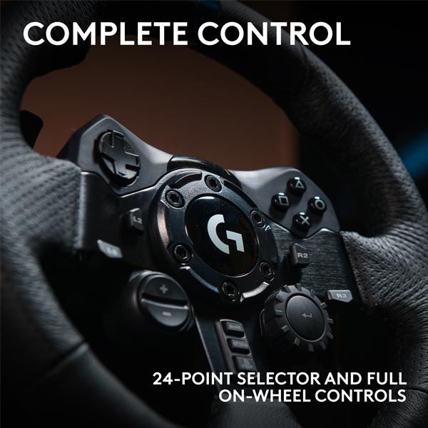 Logitech G923 závodní volant a pedály pro PS4 a PC Logitech G923 závodní volant a pedály pro PS4 a PC