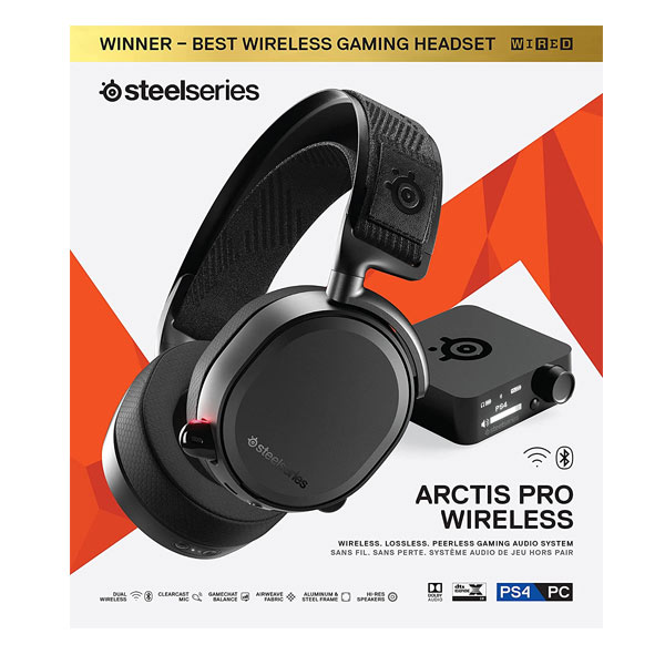 Steelseries Arctis Pro Wireless, black