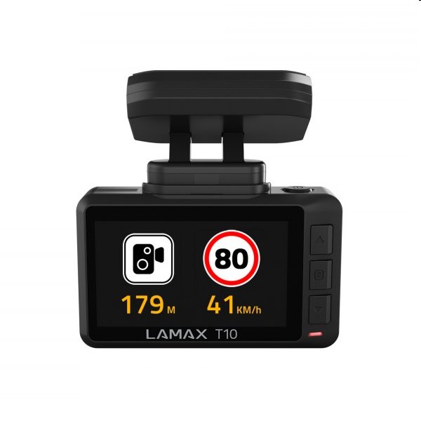 Lamax T10 4K GPS, autokamera s hlášením radarů