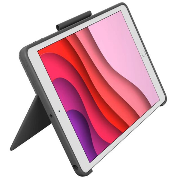 Logitech COMBO TOUCH pro iPad (7., 8. a 9. gen.) UK, grafitový