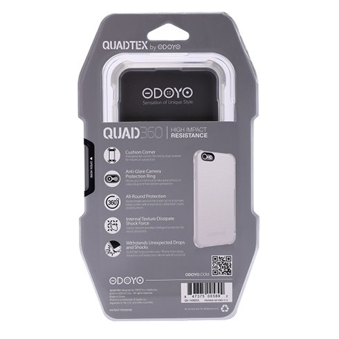 Odoyo kryt Quad360 pro iPhone 6/6s, crystal clear