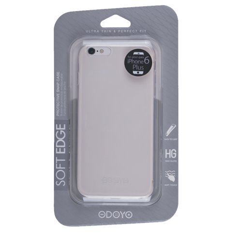 Odoyo kryt Soft Edge pro iPhone 6/6s, jelly clear