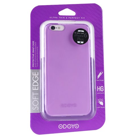 Odoyo kryt Soft Edge pro iPhone 6 Plus/6s Plus, iris purple