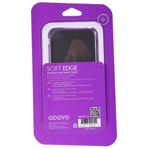 Odoyo kryt Soft Edge pro iPhone 6 Plus/6s Plus, iris purple