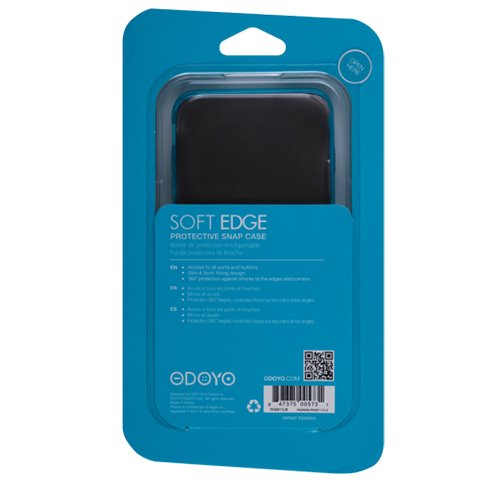 Odoyo kryt Soft Edge pre iPhone 6 Plus/6s Plus, lagoon blue