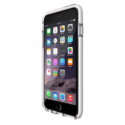 Tech21 Evo Check Case iPhone 6/6s Plus, clear/white