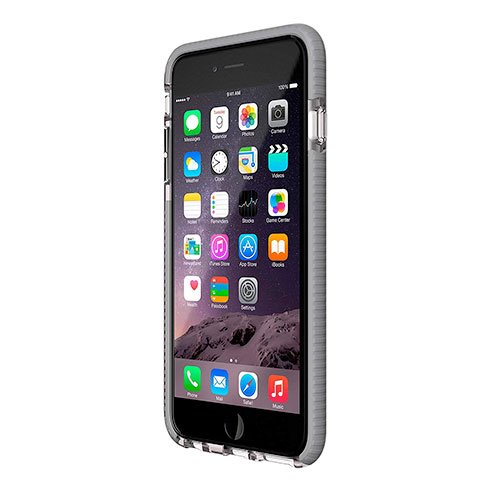 Tech21 Evo Mesh Case iPhone 6/6s Plus, clear/grey