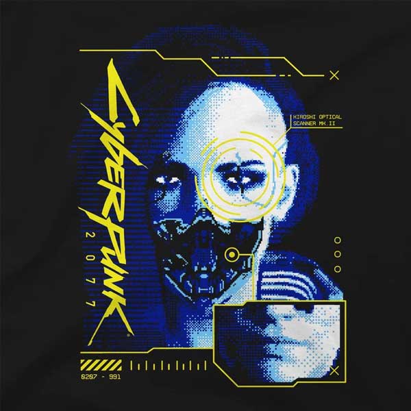 Cyber Face Premium T Shirt (Cyberpunk 2077) M