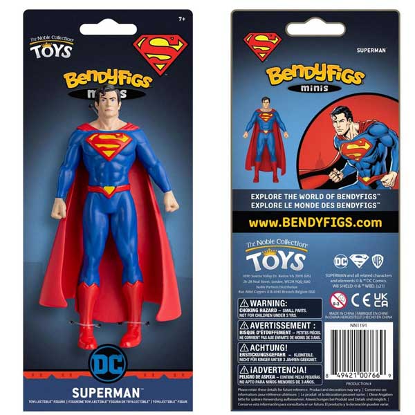 Figurka Bendyfig Mini Super Man (DC)