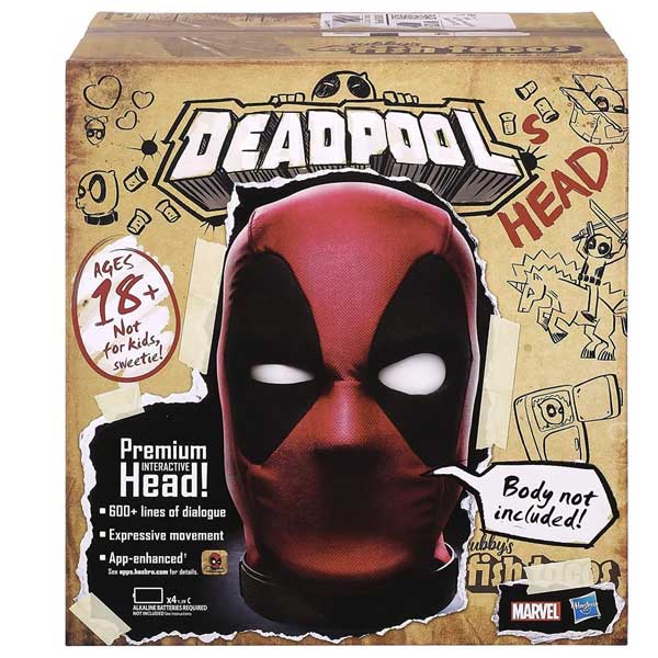 Marvel Legends Deadpool's Head PremiumInteractive Head