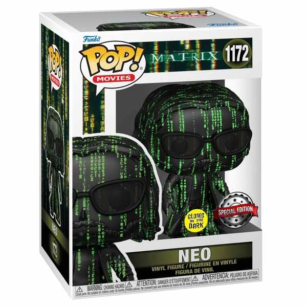 POP! Movies: Neo (Matrix 4) Special Edition (Glows in Dark)