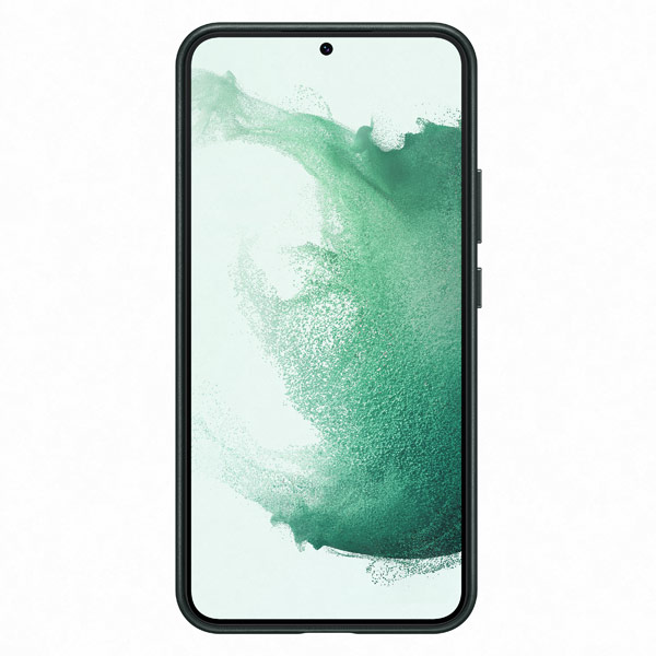 Pouzdro Leather Cover pro Samsung Galaxy S22 Plus, green