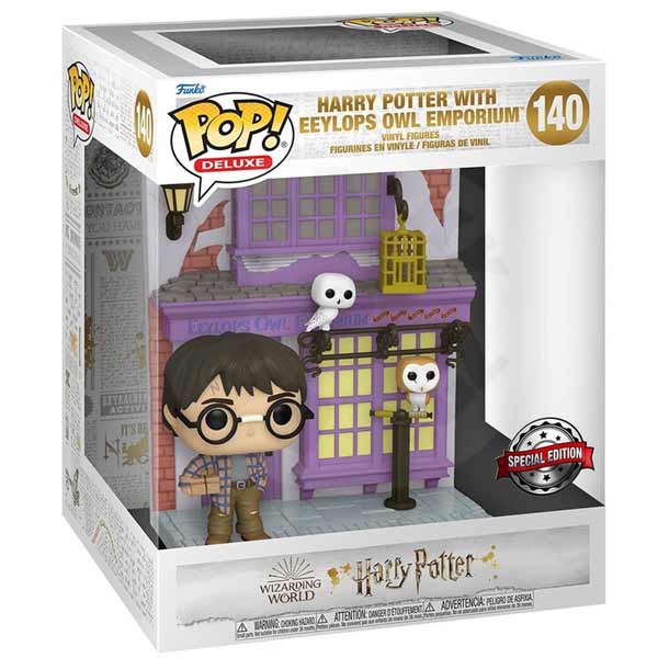 POP! Deluxe: Harry Potter with Eeylops Owl Emporium (Harry Potter) Special Edition