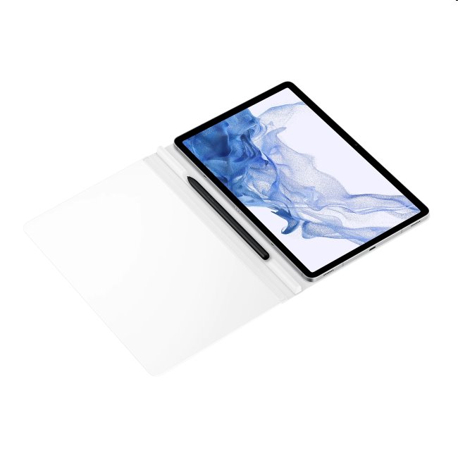 Pouzdro Note View Cover pro Samsung Galaxy Tab S8 Plus, white