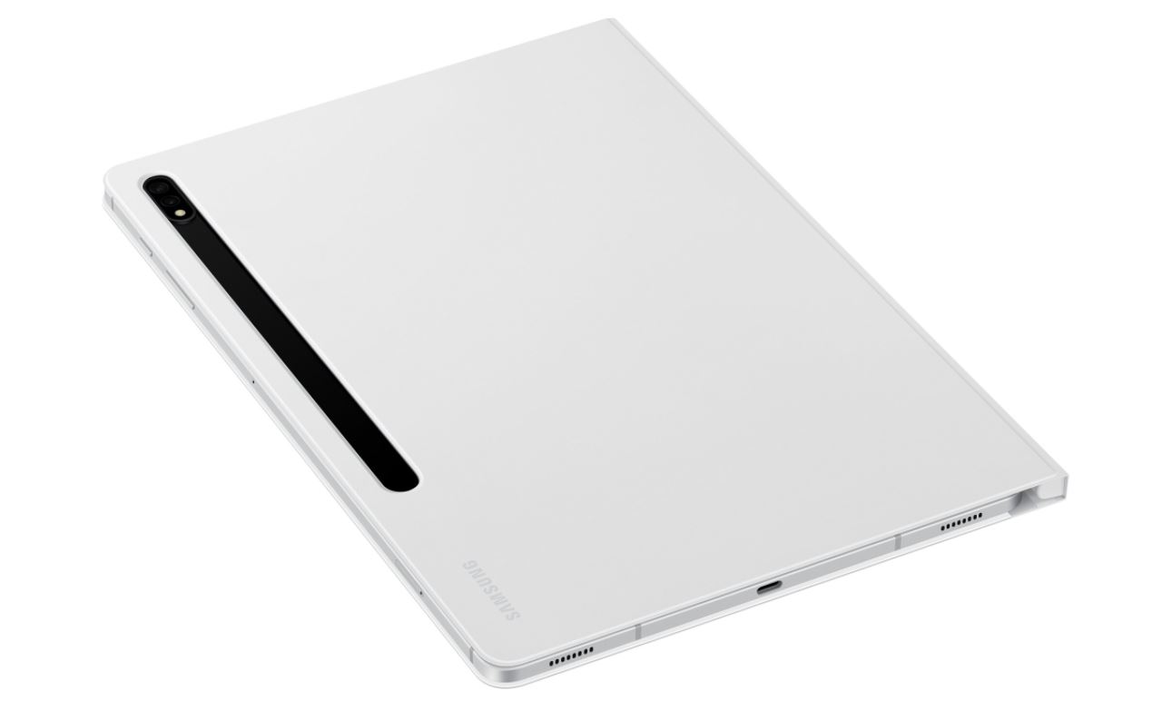 Pouzdro Note View Cover pro Samsung Galaxy Tab S8 Plus, white