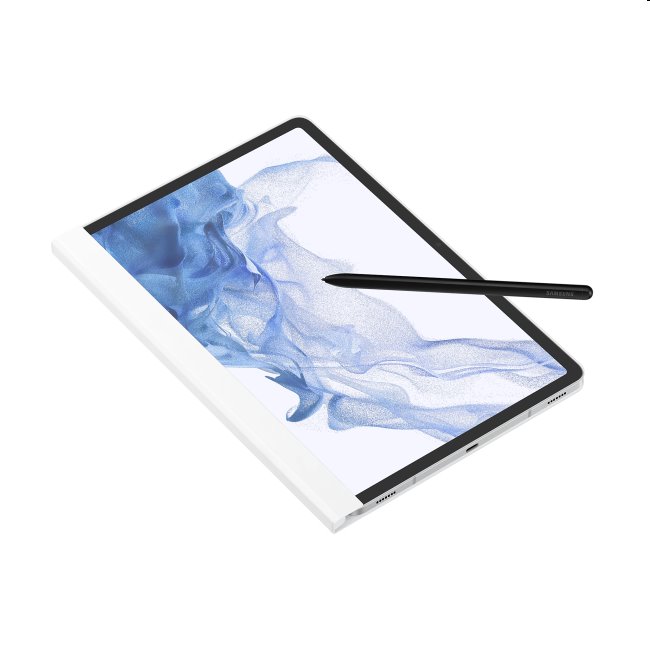 Pouzdro Note View Cover pro Samsung Galaxy Tab S8 Plus, white