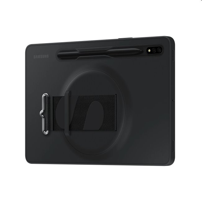 Pouzdro Silicone Strap Cover pro Samsung Galaxy Tab S8, black